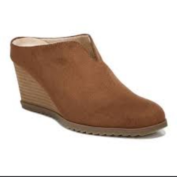 SOUL Naturalizer Shoes - SOUL Naturalizer Suede Wedge Mule